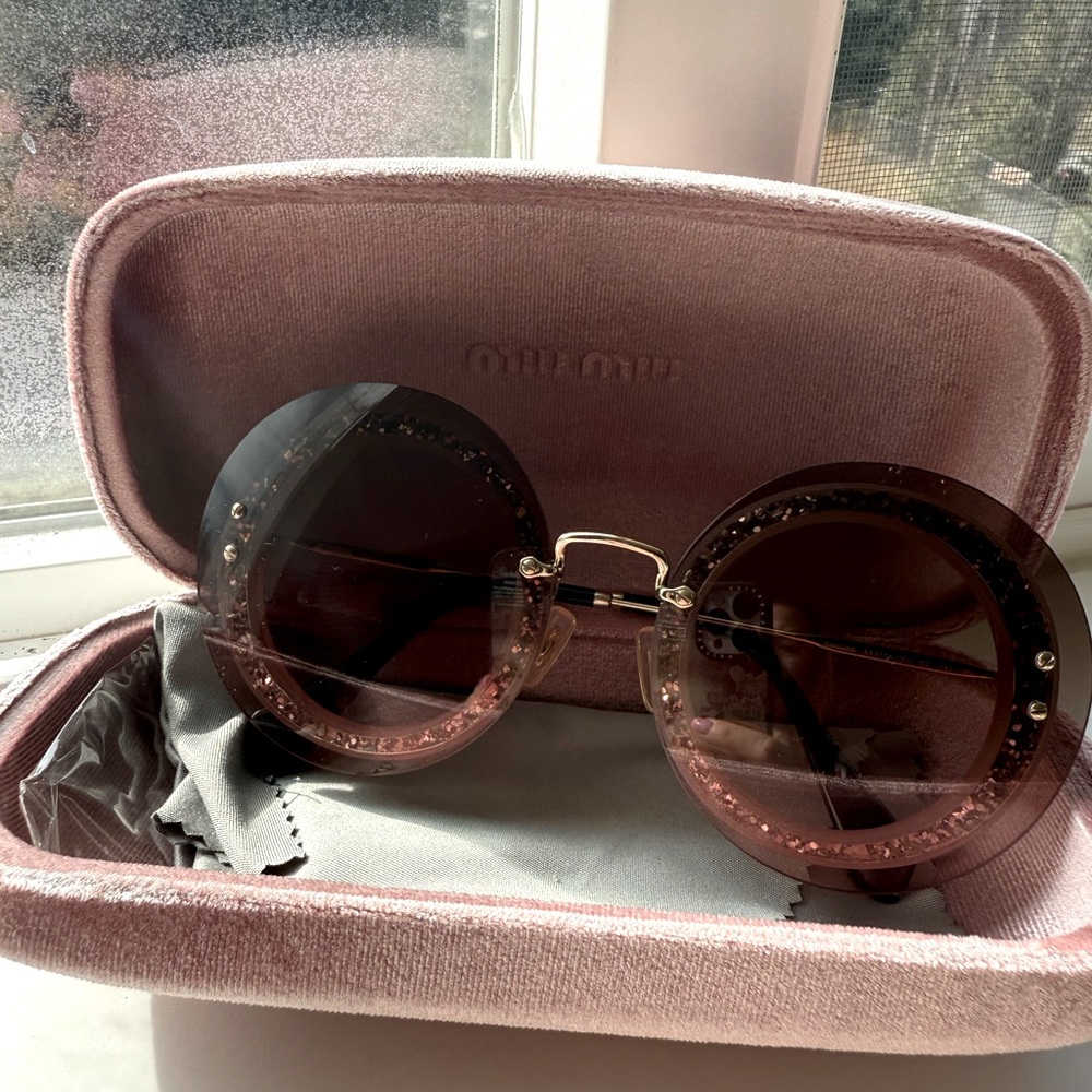 MIU MIU Swarovski sunglasses